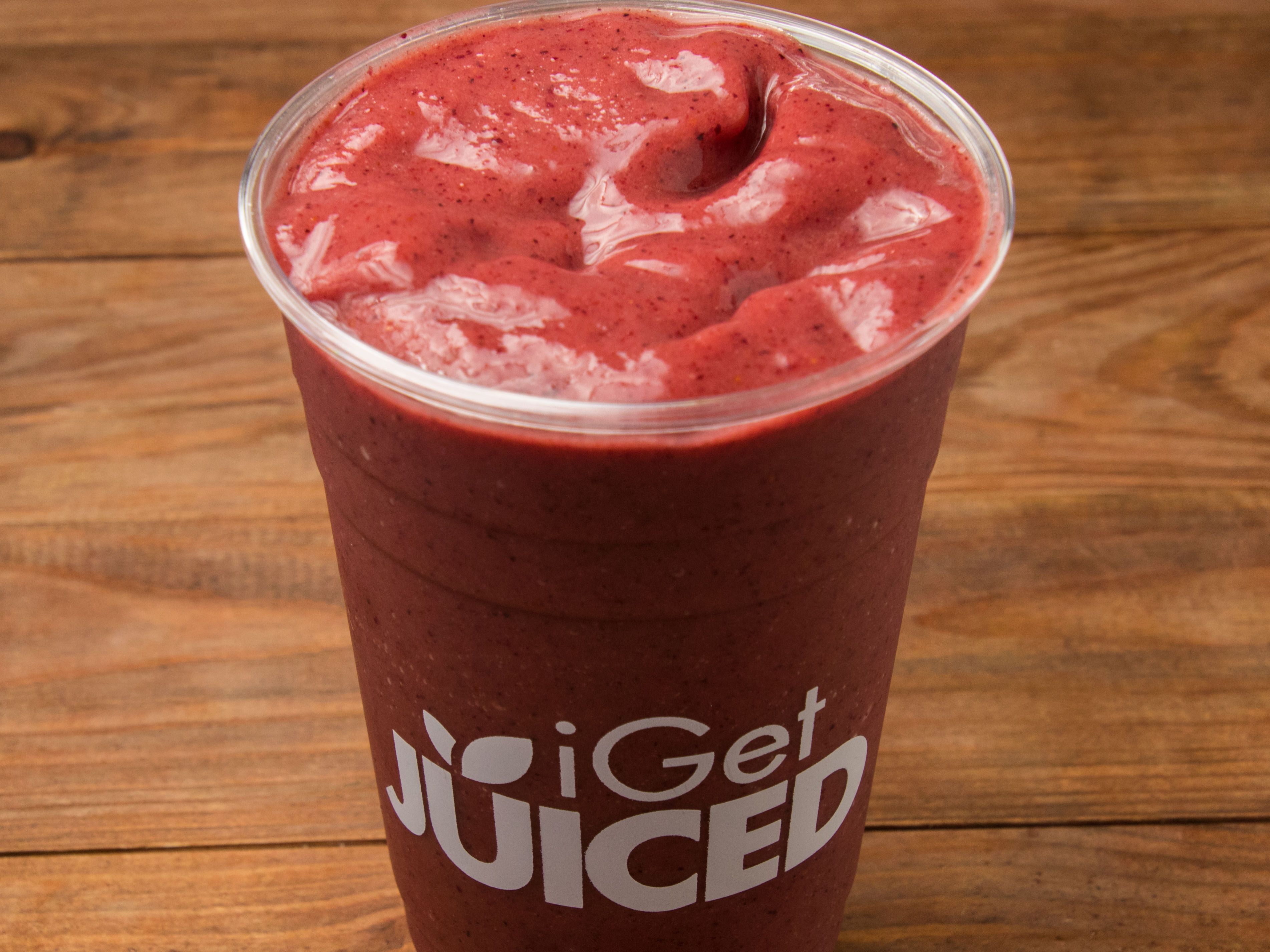 Order Blueberry Gin 24oz food online from Iget Juiced store, Snellville on bringmethat.com