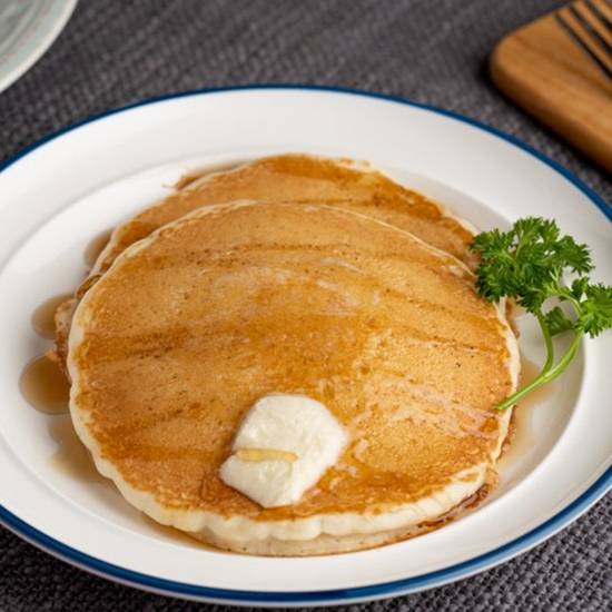 Order TWO PANCAKES food online from Nation's Giant Hamburgers store, Sacramento on bringmethat.com