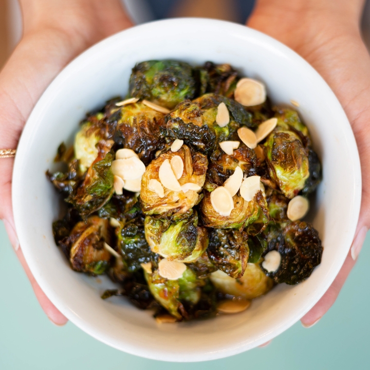 Order Sweet Chili Brussels Sprouts food online from Ember & Greens store, Houston on bringmethat.com