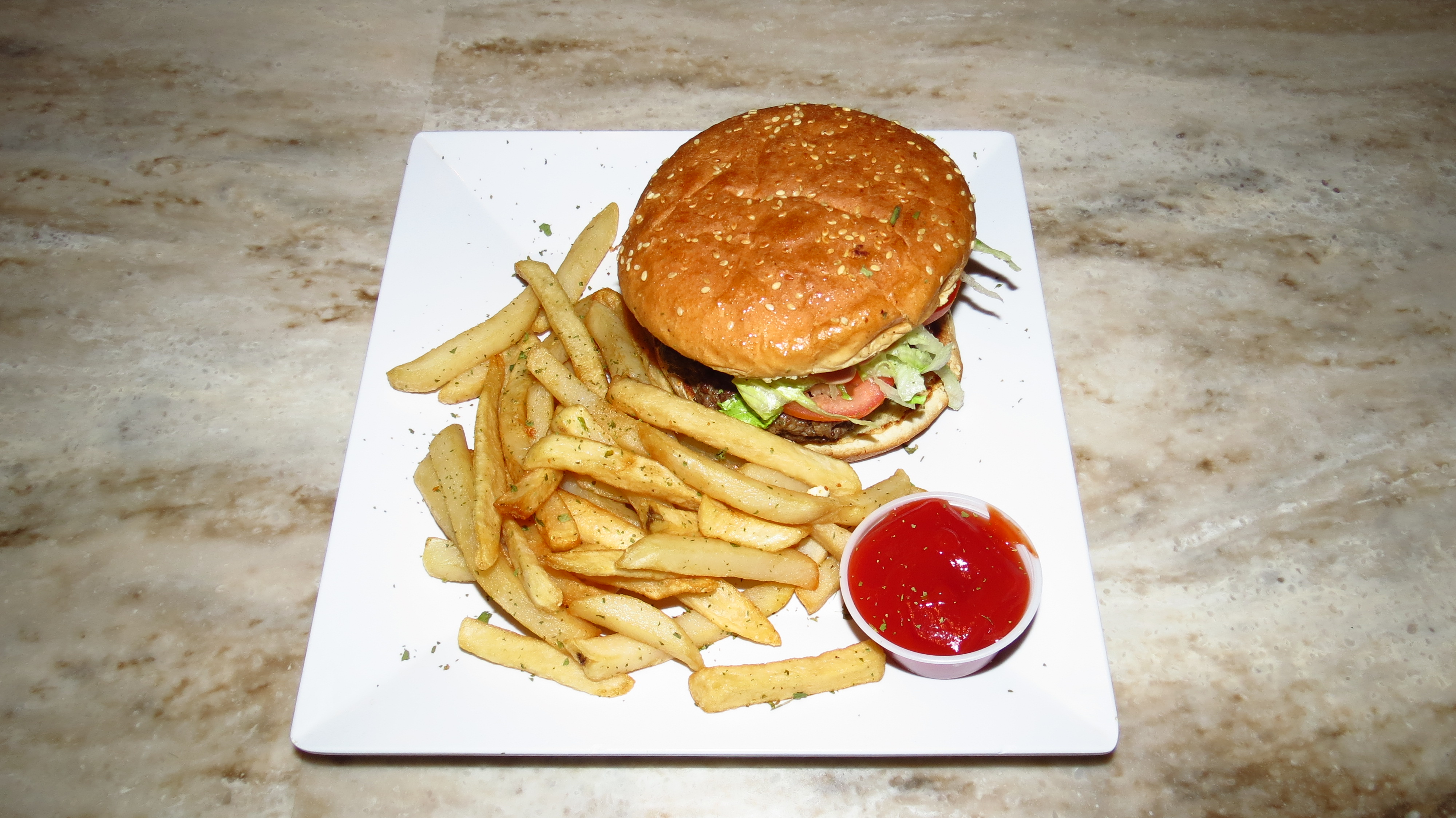 Order Tropix Big 1 Burger food online from Tropix Bar & Lounge store, Rego Park on bringmethat.com