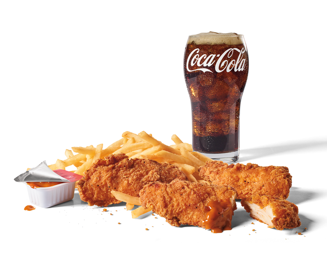 Order Large 3pc Spicy Chicken Strips Combo food online from Jack In The Box store, Plano on bringmethat.com