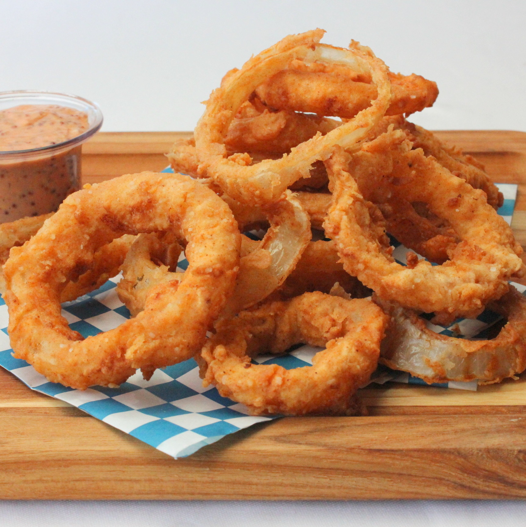 Order Onion Rings food online from Fat Cheesesteaks store, Flushing on bringmethat.com