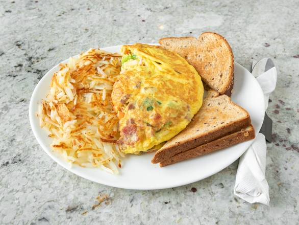 Order Jessica’s Omelet food online from Jessica Restaurant store, Roscoe on bringmethat.com