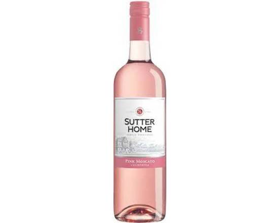 Order Sutter Home Pink Moscato, 750mL wine (10.0% ABV) food online from Pit Stop Liquor Mart store, El Monte on bringmethat.com