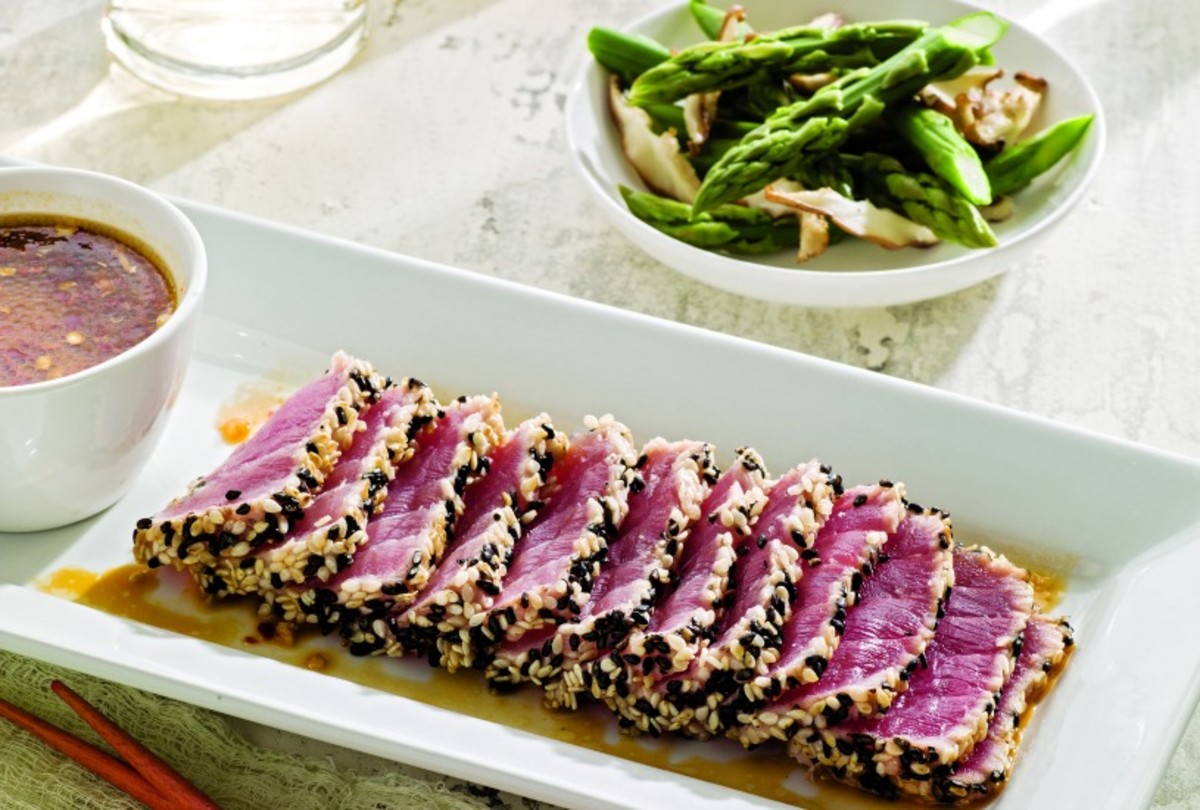 Order Sesame Tuna food online from Nikko store, Tarrytown on bringmethat.com
