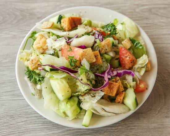 Order Fatoush Salad food online from Pita House Restaurant store, Schaumburg on bringmethat.com