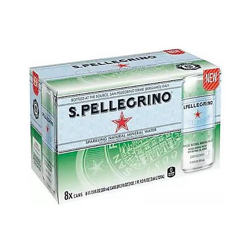 Order San Pellegrino Sparkling Water (8PK 11.15 OZ) 123353 food online from Bevmo! store, Albany on bringmethat.com