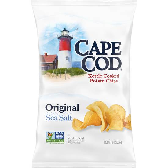 Order Cape Cod Original Kettle Cooked Potato Chips, 8 Oz food online from Cvs store, ARCADIA on bringmethat.com