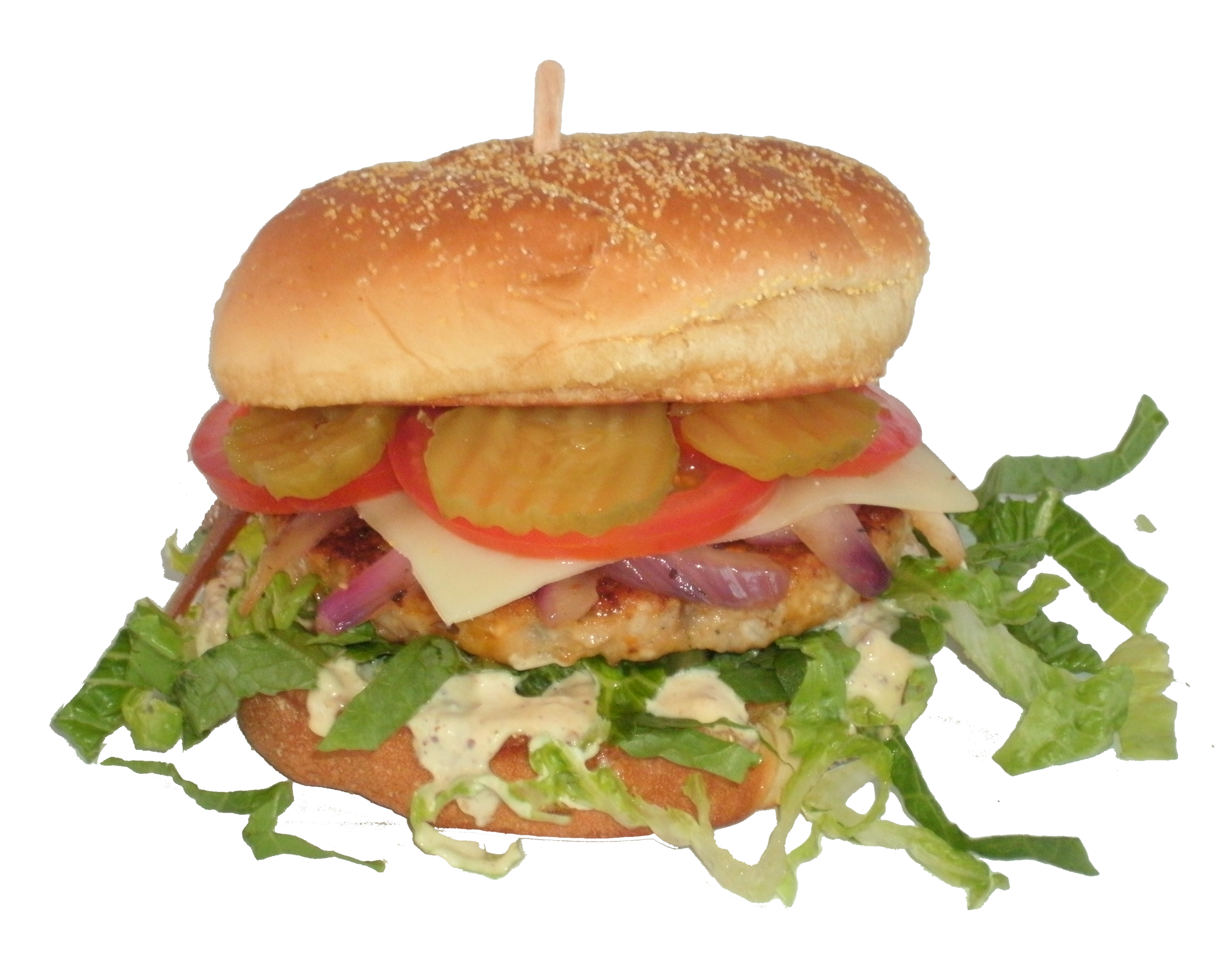 Order Vegetarian Garden Burger food online from Steve's Snappin Dogs store, Denver on bringmethat.com