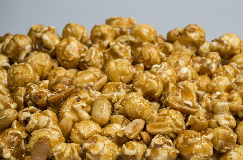 Order Caramel with Peanuts food online from Popus Gourmet Popcorn store, Joliet on bringmethat.com