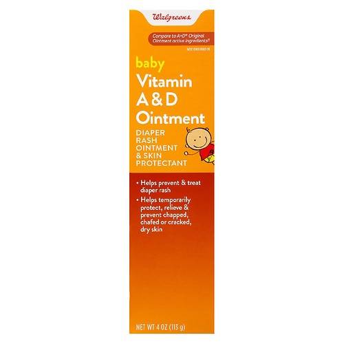 Order Walgreens Baby Vitamin A&D Ointment - 4.0 oz food online from Walgreens store, Berwyn on bringmethat.com