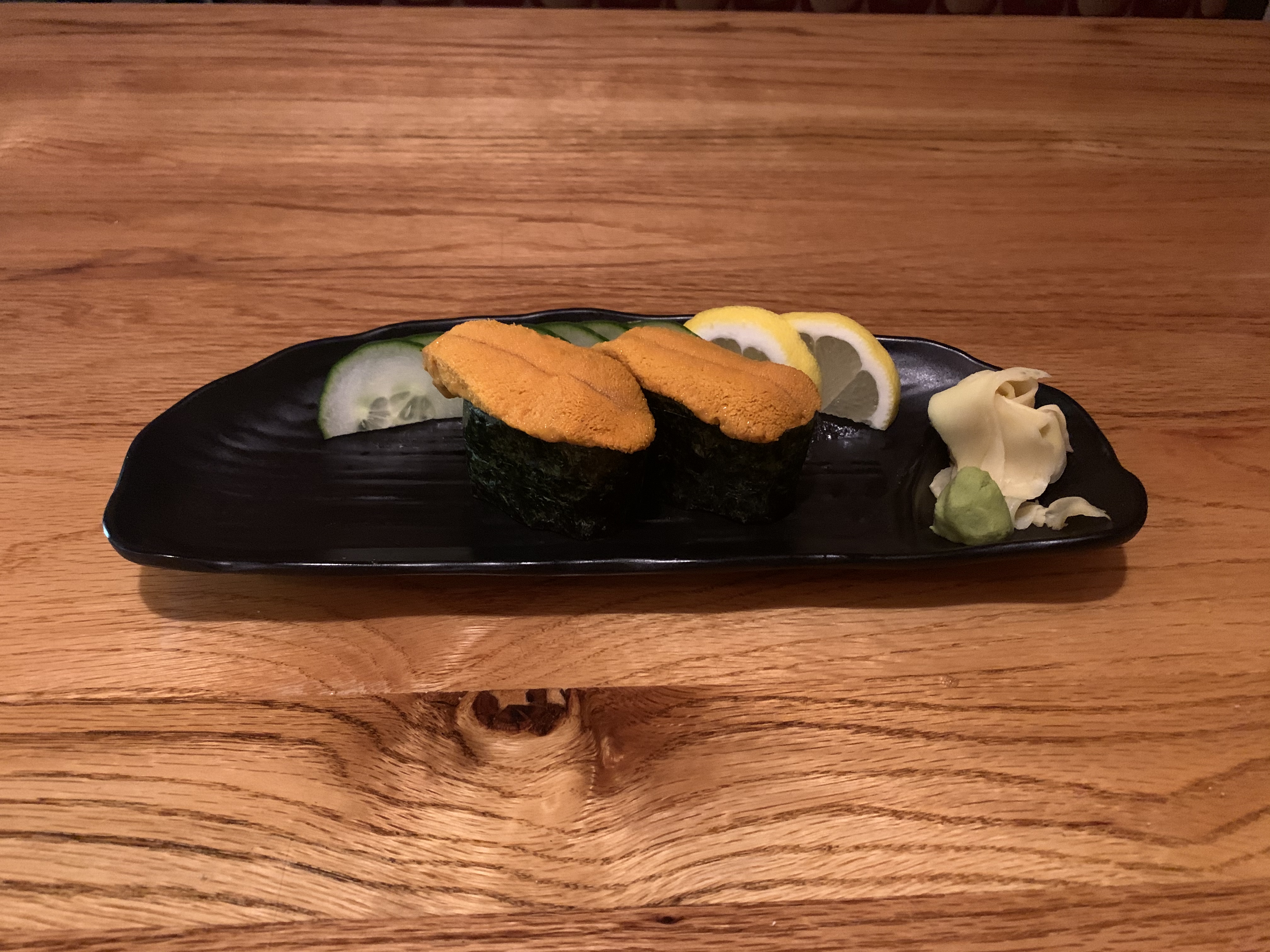 Order Uni Nigiri food online from Mura Dj Sushi store, San Francisco on bringmethat.com