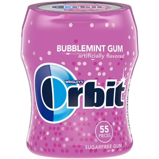 Order Orbit Sugarfree Gum Bubblemint (55 ct) food online from Rite Aid store, Yamhill County on bringmethat.com