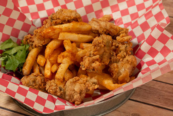 Order 8 Fried Oyster food online from Crazy Crab store, Greensboro on bringmethat.com