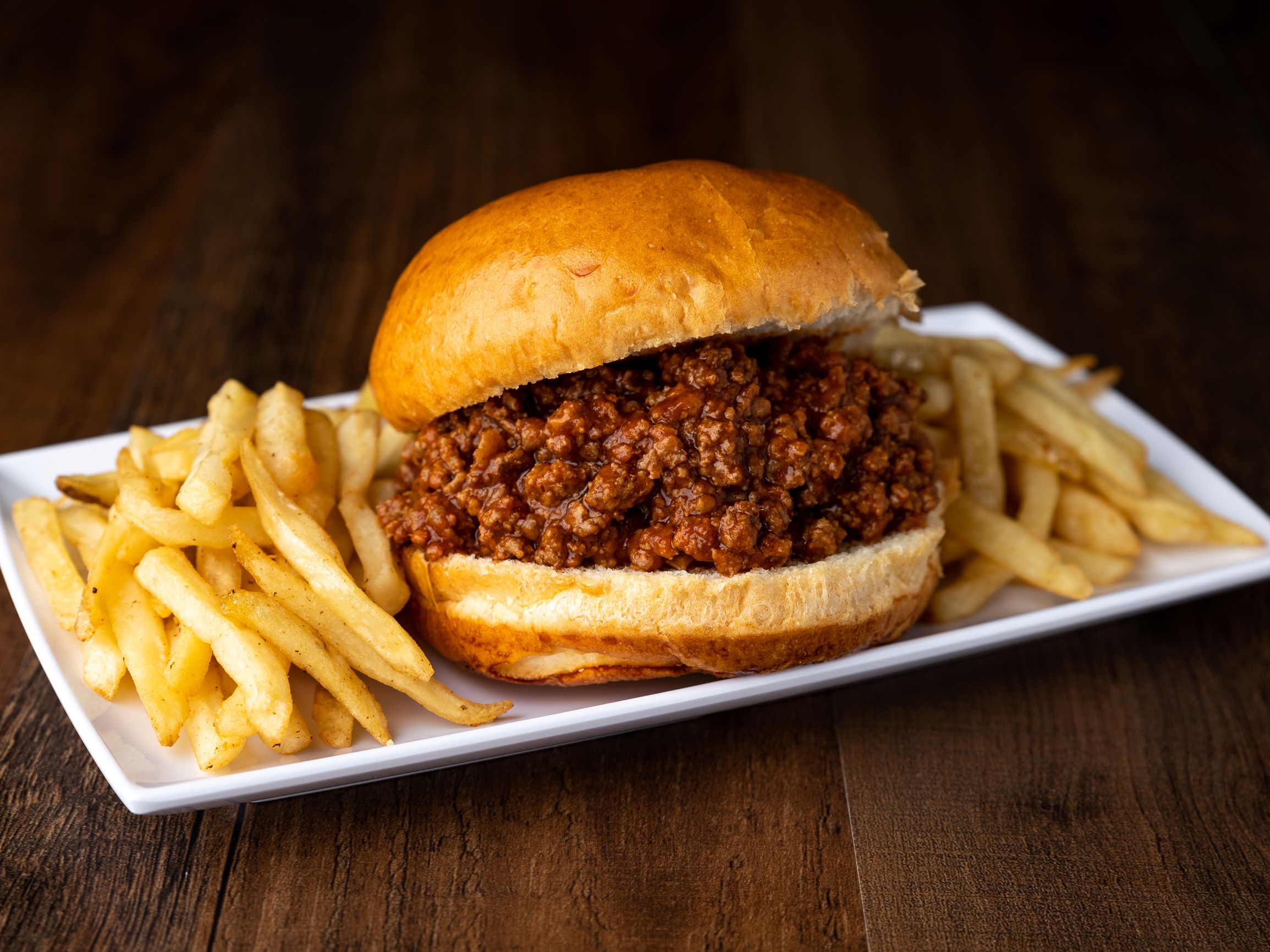 Order Famous Sloppy Joe Sandwich Combo food online from The Drive-Thru store, Milwaukee on bringmethat.com