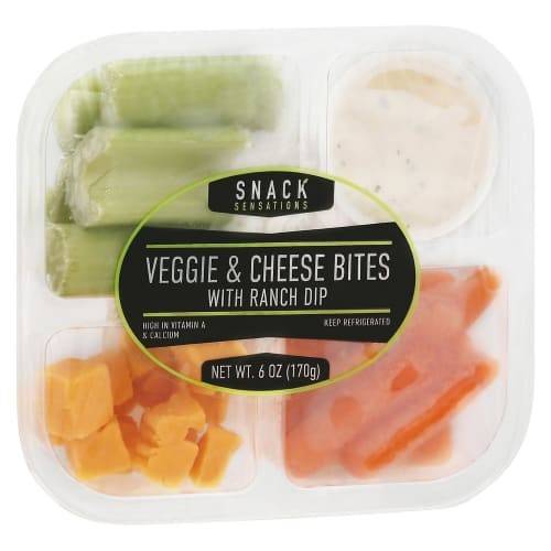 Order Veggies with Cheese & Ranch Dip (6 oz) food online from Winn-Dixie store, Birmingham on bringmethat.com
