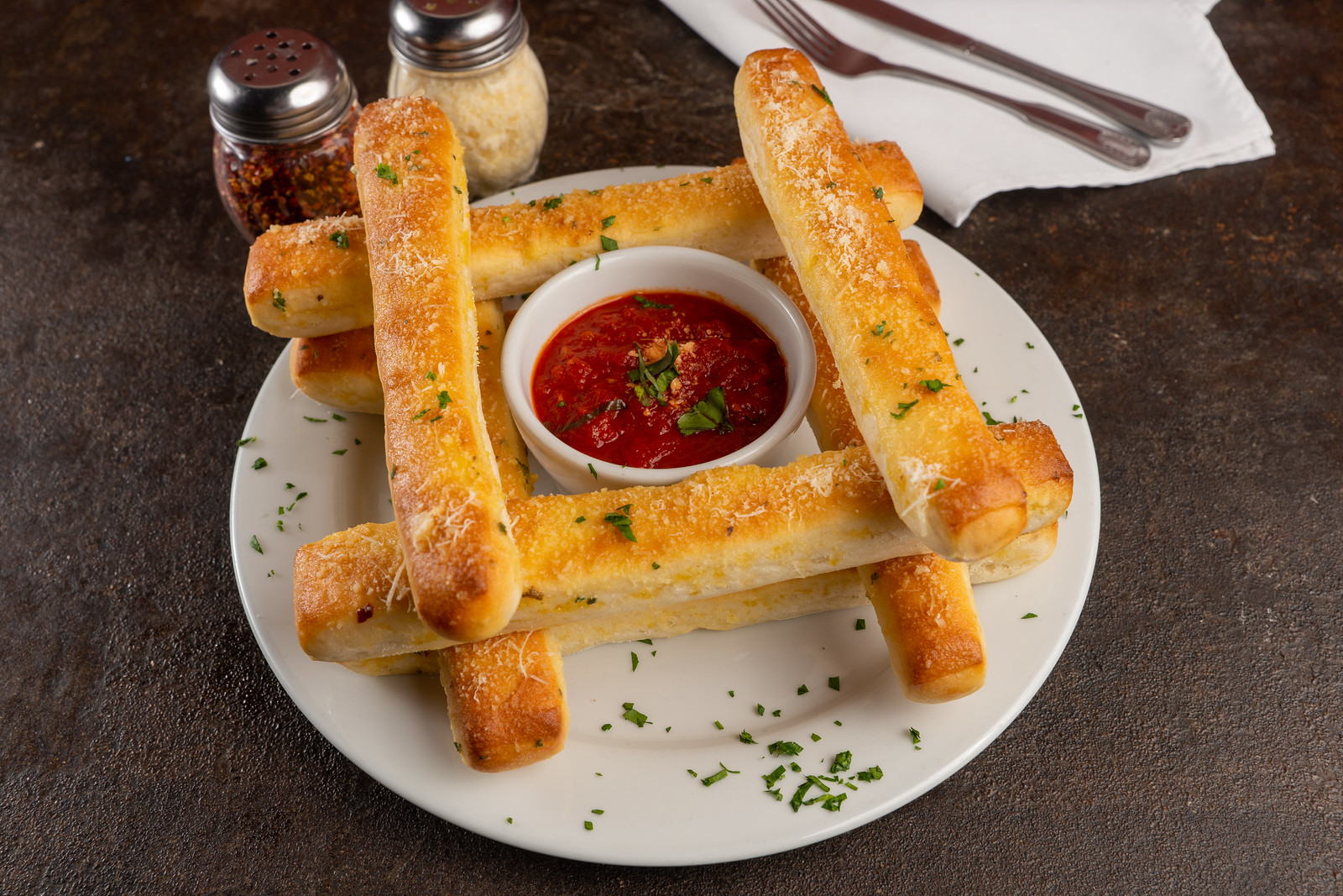 Order Bread Sticks food online from Buono Authentic Pizzeria store, Long Beach on bringmethat.com