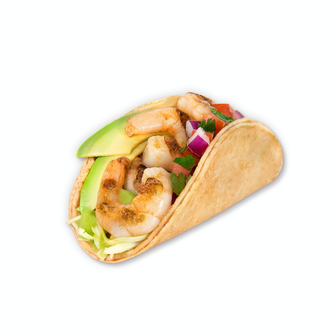 Order Fire Grilled Shrimp Taco food online from Baja Fresh Mexican Grill store, Elk Grove on bringmethat.com