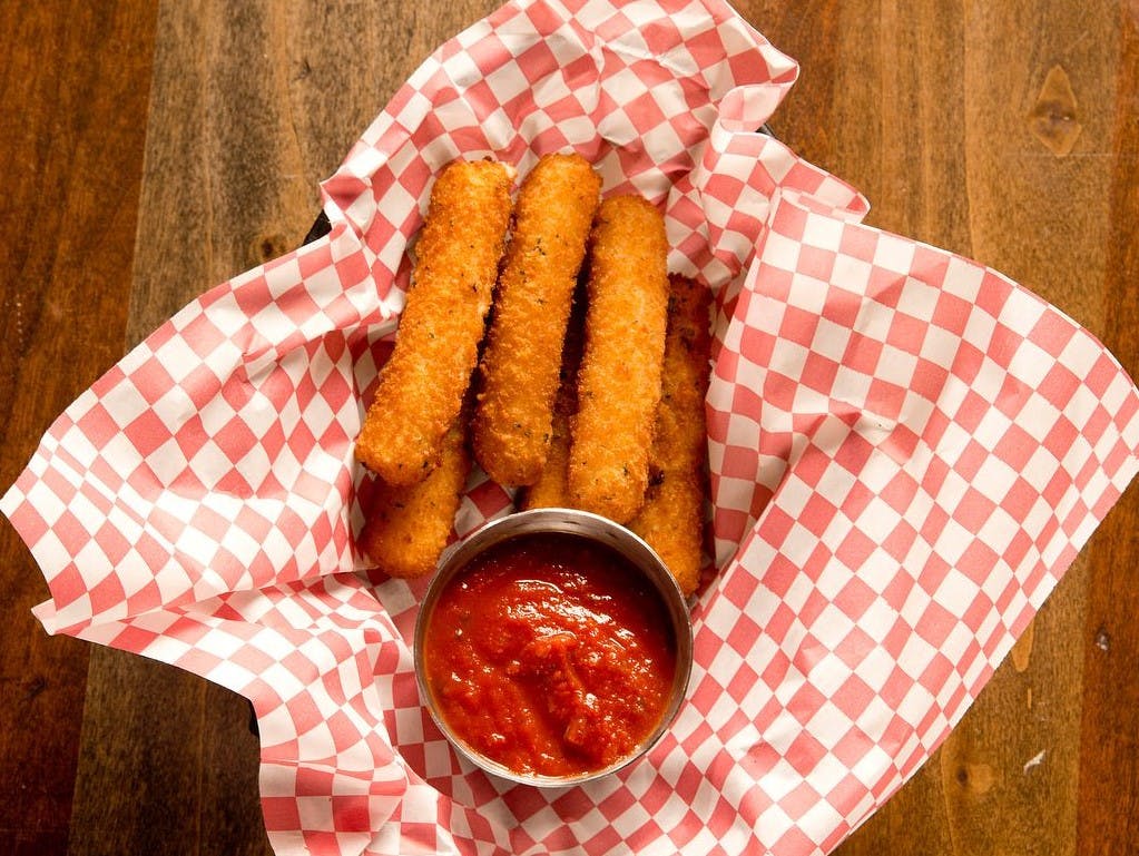 Order Cheese Sticks - 6 Pieces food online from Aurelio Pizza store, Fishers on bringmethat.com