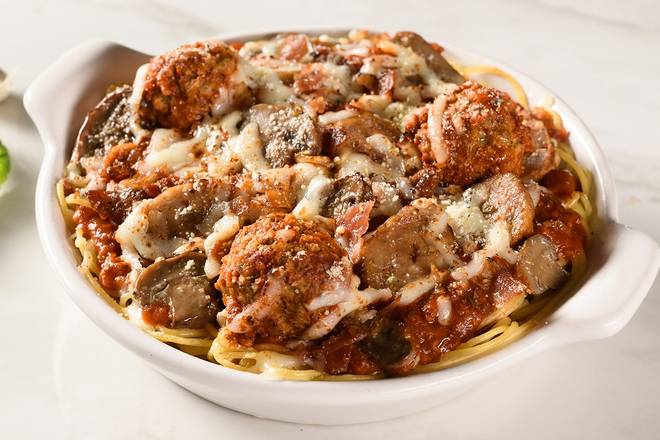 Order Loaded Baked Spaghetti food online from Fazoli store, Mansfield on bringmethat.com