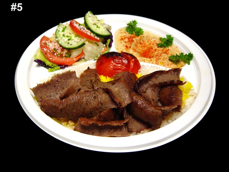 Order Gyros Plate food online from Mediterranean delight store, Glendale on bringmethat.com
