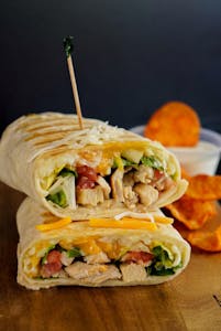 Order Grilled Chicken Wrap food online from Goodlyfe store, Belleville on bringmethat.com