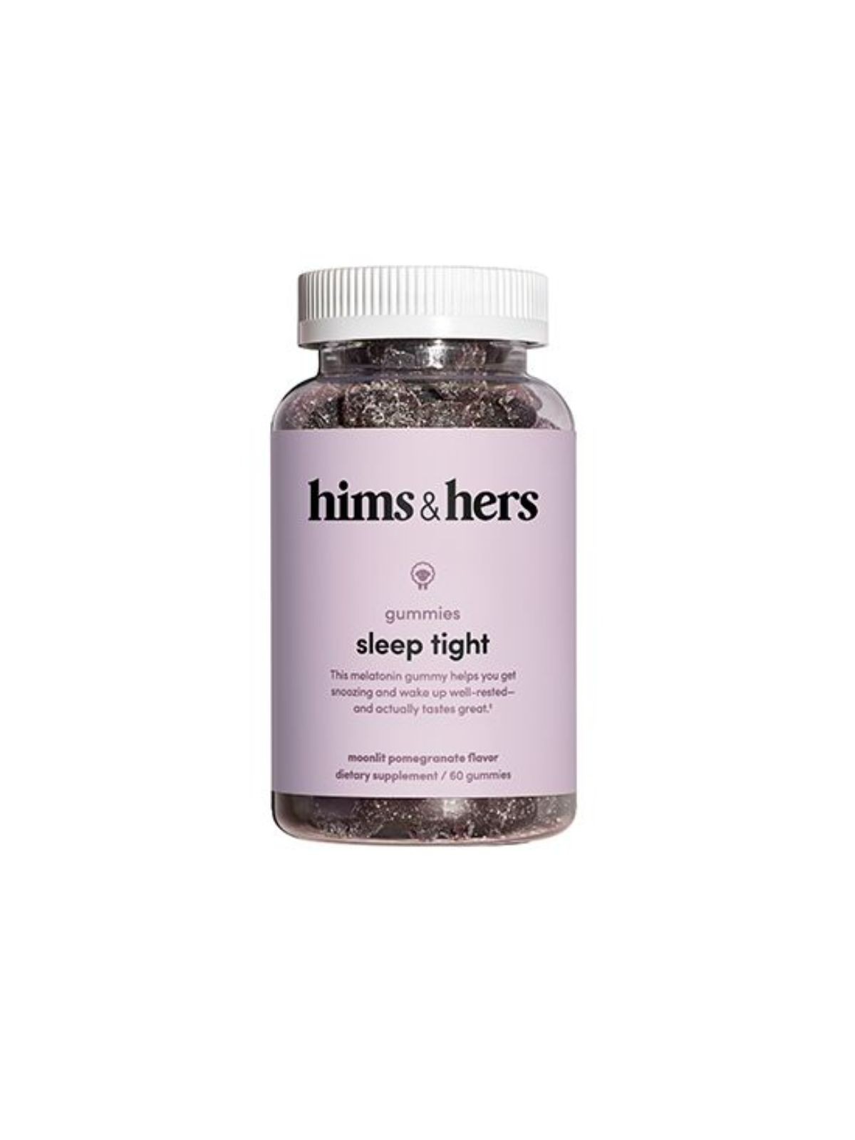 Order hims & hers sleep tight gummies (60 count) food online from Stock-Up Mart store, Marietta on bringmethat.com