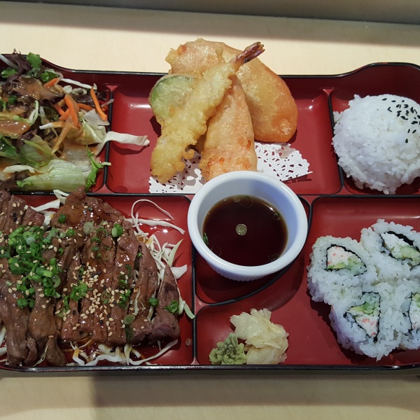 Order Beef Teriyaki Bento food online from Toyo Sushi store, Torrance on bringmethat.com