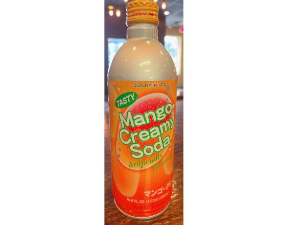Order Mango creamy soda  food online from Uma Uma store, Ellicott City on bringmethat.com