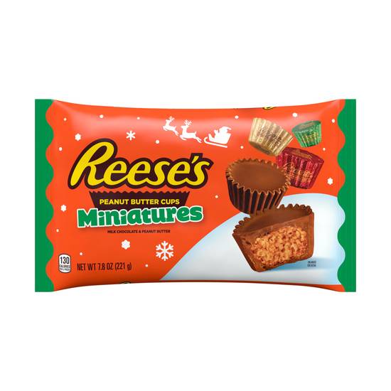 Order Reese's Holiday Peanut Butter Cups Miniatures - 7.8 oz food online from Rite Aid store, LEHIGHTON on bringmethat.com