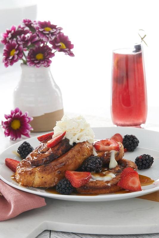 Order Cinnamon Roll French Toast - Vegetarian Option food online from Another Broken Egg store, Ridgeland on bringmethat.com