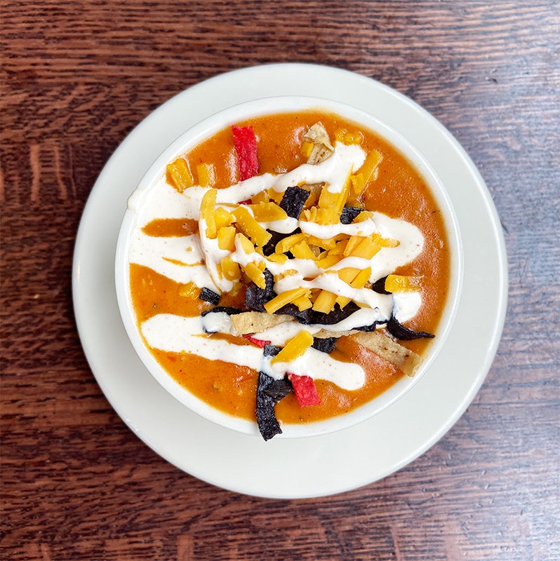 Order Cheesy Chicken Tortilla Soup food online from Granite City store, Naperville on bringmethat.com