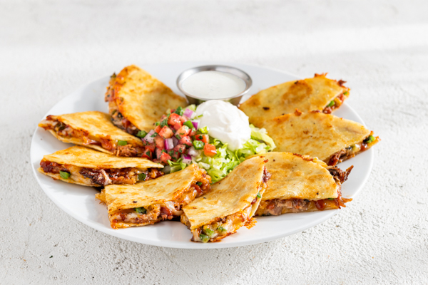 Order Brisket Quesadillas food online from Chili Grill & Bar store, Casa Grande on bringmethat.com