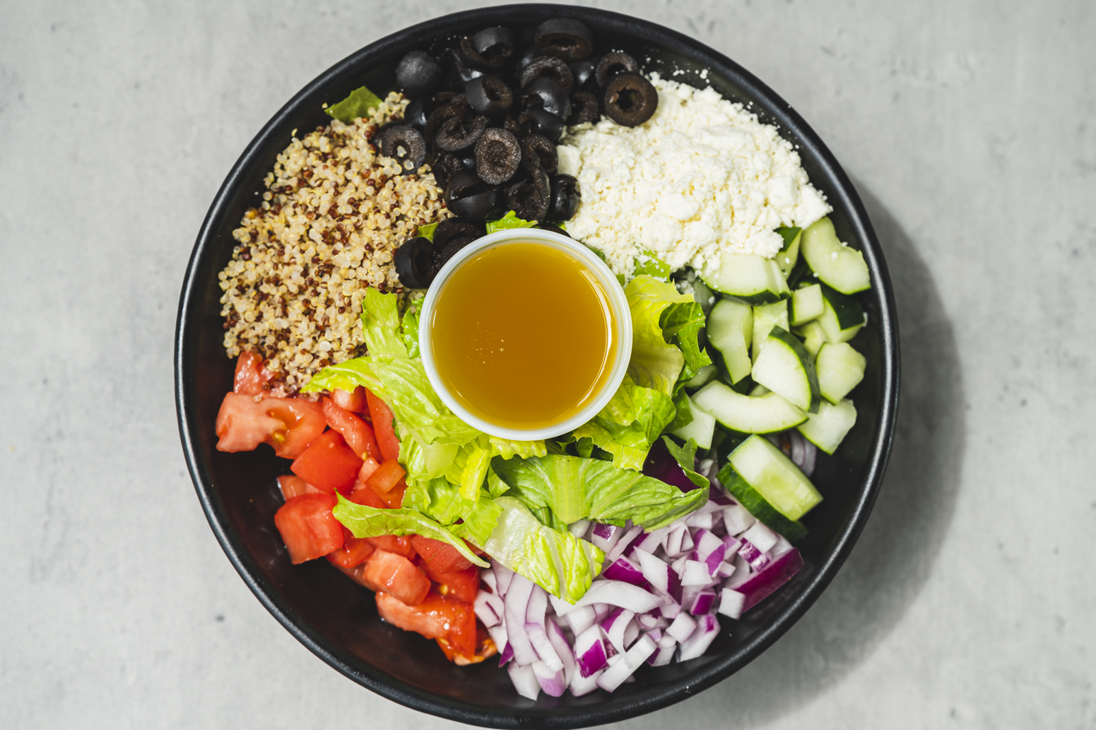 Order Mediterranean Bowl food online from GreenStreets Salads store, Brooklyn on bringmethat.com