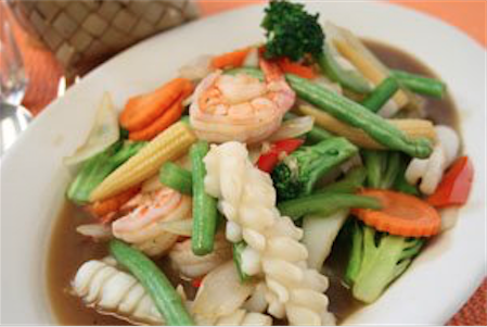 Order G11. Seafood Delight food online from Mango thai cuisine store, West Newton on bringmethat.com