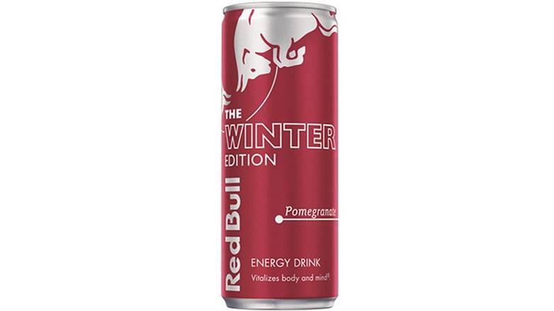 Order Red Bull Winter Pomegranate Energy Drink food online from Pepack Sunoco store, Peapack on bringmethat.com