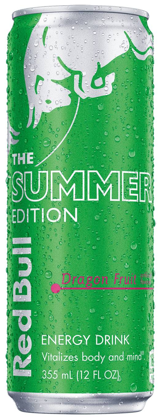 Order Red Bull The Summer Edition Energy Drink Dragon Fruit (12 oz) food online from Rite Aid store, Corona Del Mar on bringmethat.com