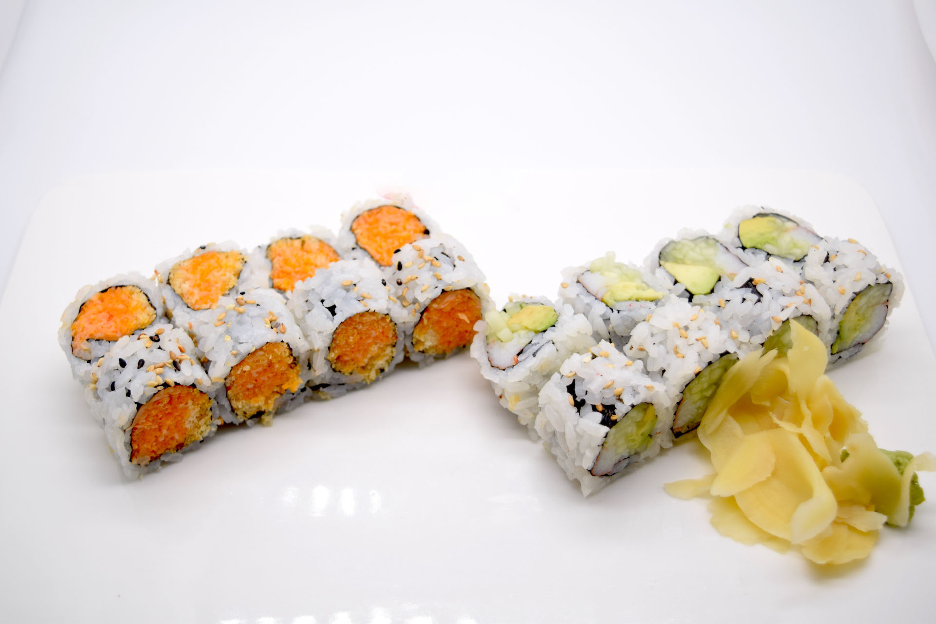 Order Any 2 Roll Lunch Special food online from Mizu Japanese Restaurant store, Niles on bringmethat.com
