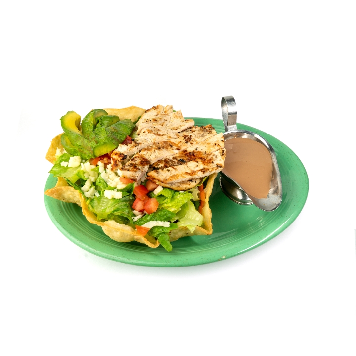 Order Chicken Avocado Salad food online from Pepe Mexican Food store, Goleta on bringmethat.com