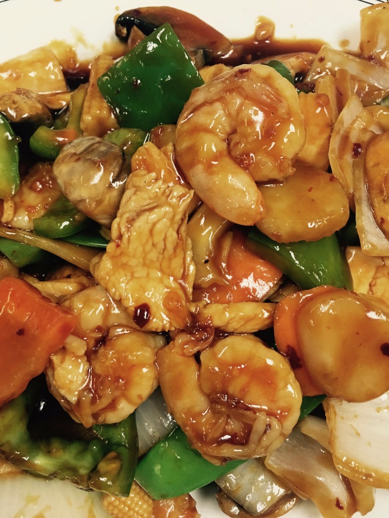 Order L2. Chicken and Shrimp Lunch Special food online from Authentic Chinese store, San Antonio on bringmethat.com