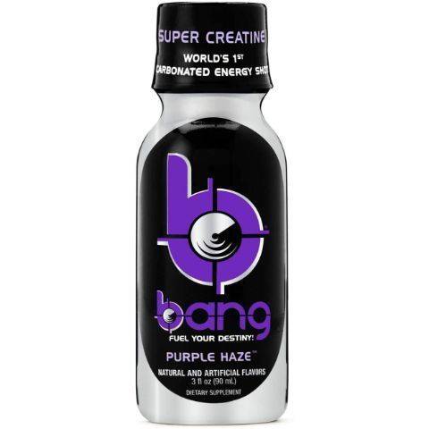 Order Bang Energy Shot Purple Haze 3oz food online from 7-Eleven store, Manchester on bringmethat.com