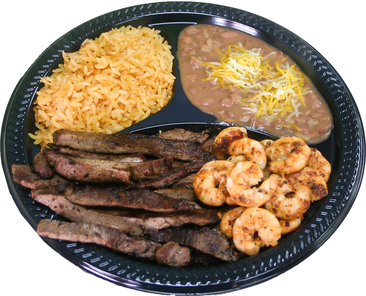 Order 15. Steak and Shrimp Combo food online from Pico Rico store, Canyon Country on bringmethat.com