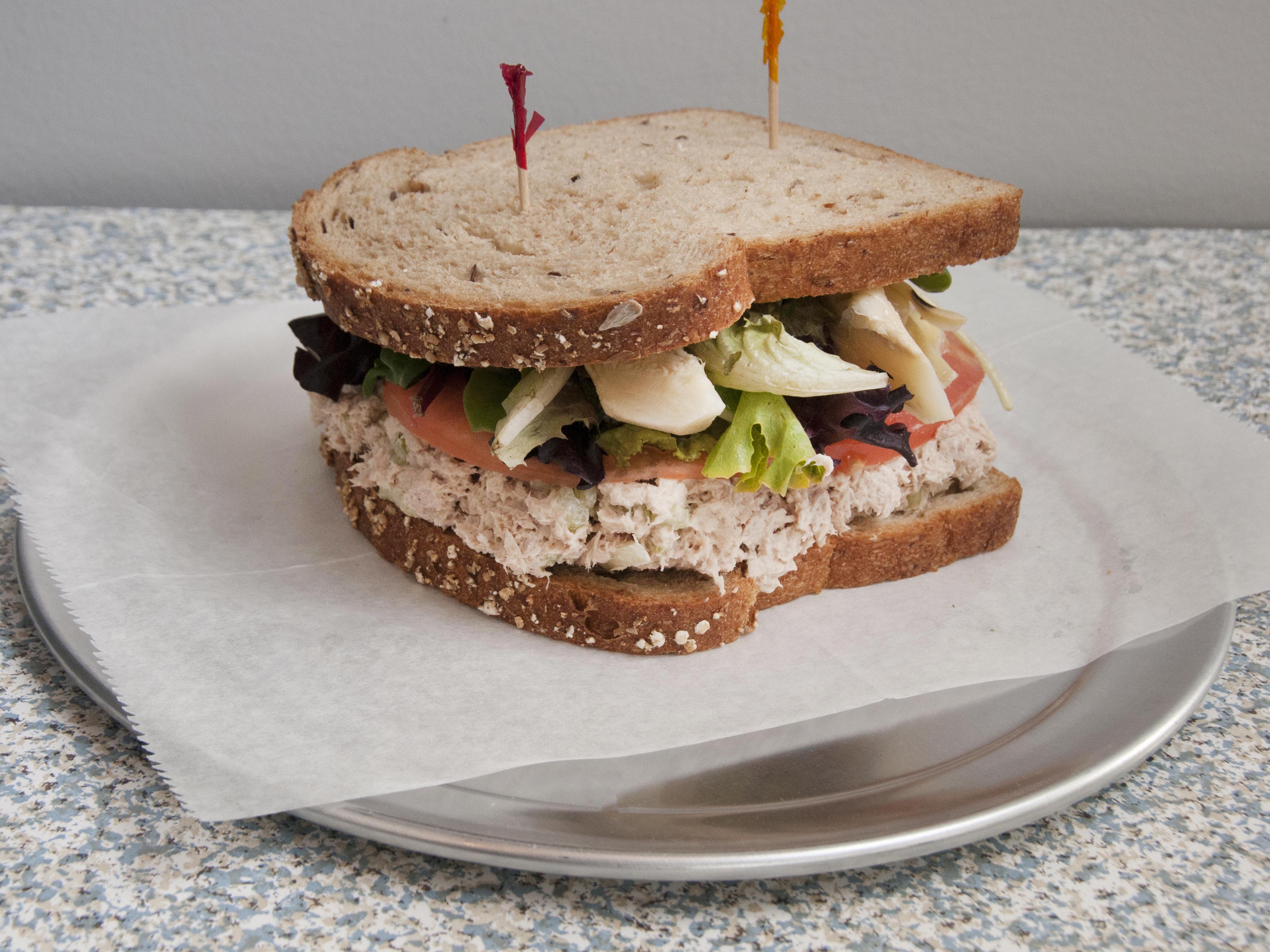 Order Hudson Tuna Sandwich food online from Blackstone Coffee Roasters store, New York on bringmethat.com