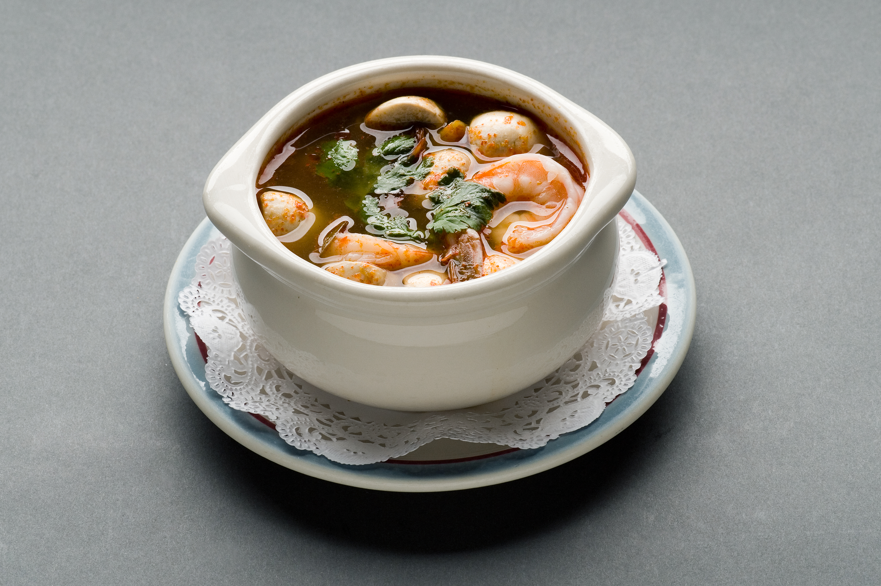 Order 17. Tom Yum Soup food online from Thai Taste store, South Portland on bringmethat.com