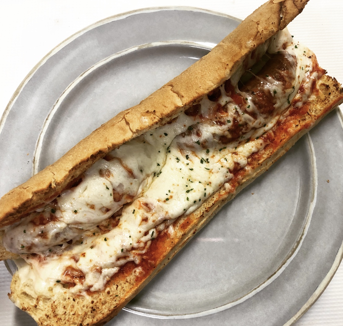 Order Sausage Parmigiana Sub food online from Guido's Pizza and Pasta store, Northridge on bringmethat.com