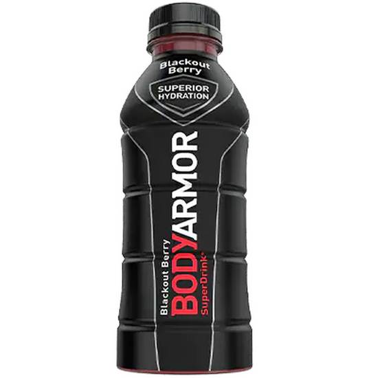 Order Bodyarmor Blackout Berry food online from Red Roof Market store, Lafollette on bringmethat.com