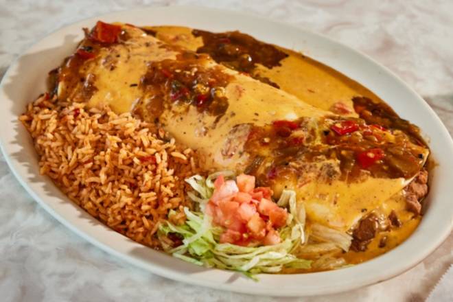 Order NEW! Wild Burrito food online from Chuy's - Lafayette store, Lafayette on bringmethat.com