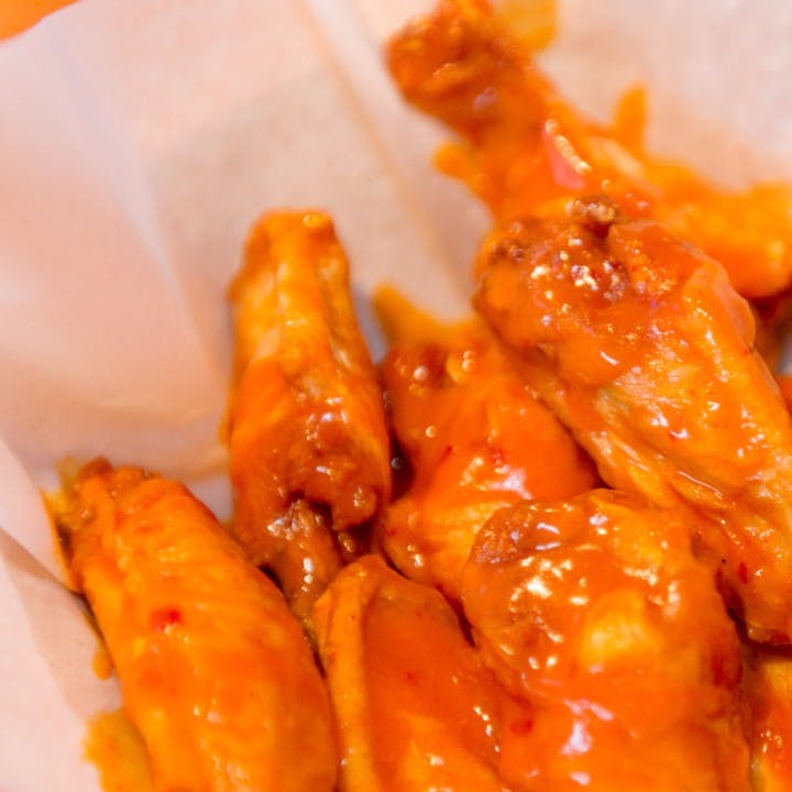 Order Chicken Wings - 5 Pieces food online from Goodys Philly Style Pizza and Grill store, Philadelphia on bringmethat.com