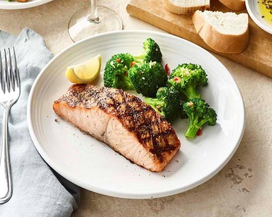Order Simply Grilled Salmon food online from Carrabbas Italian Grill store, Gilbert on bringmethat.com