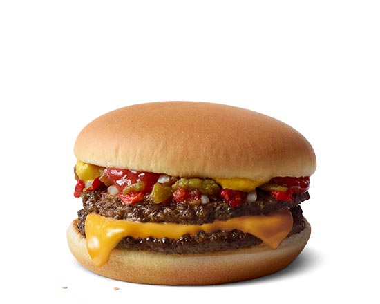 Order Green Chile Double Cheese food online from Mcdonald store, El Paso on bringmethat.com
